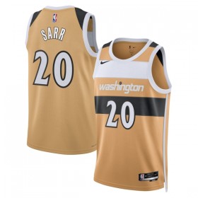Camiseta Hombre NBA Washington Wizards Alex Sarr 2025-26 Nike City Edition Gold Swingman